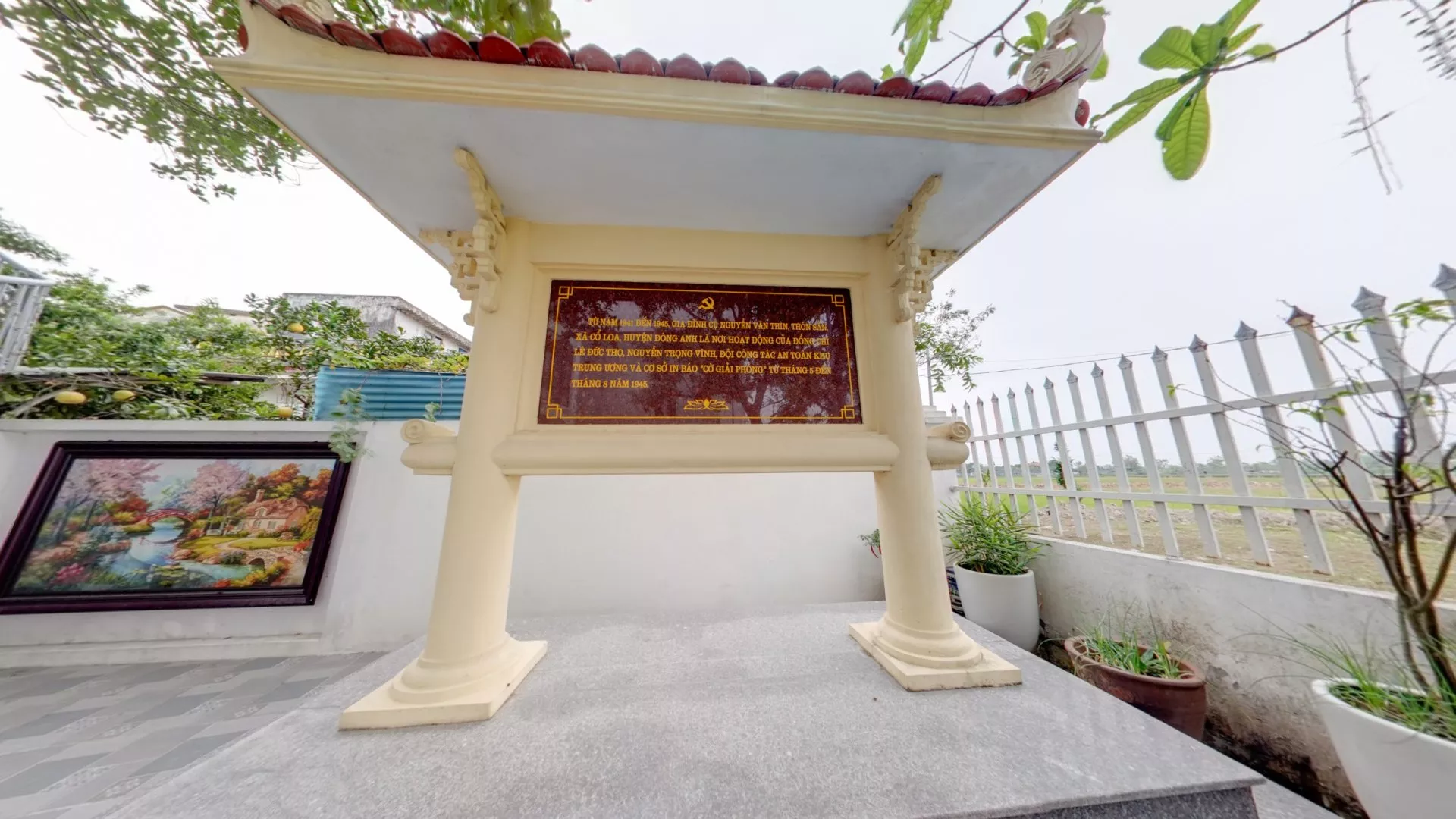 Địa điểm lưu niệm nhà cụ Nguyễn Văn Thìn