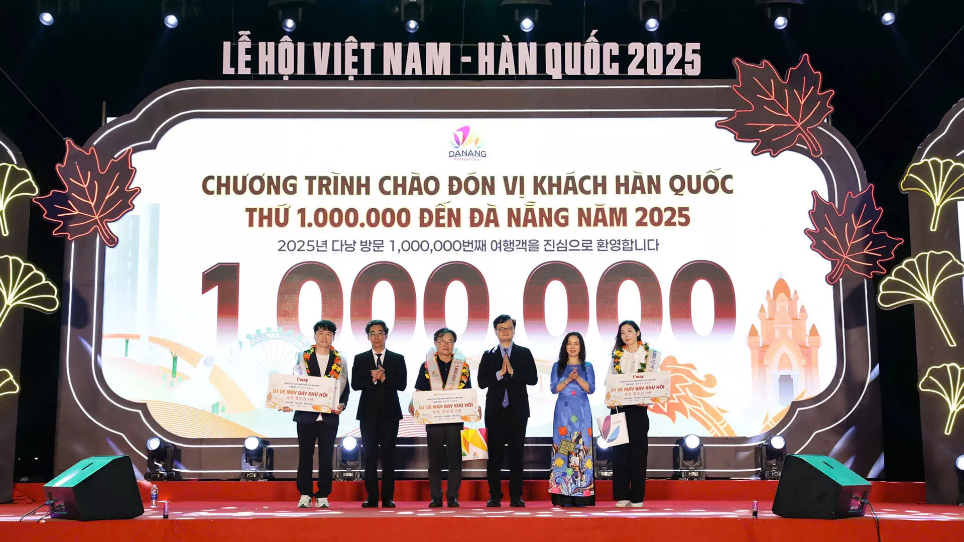 Đà Nẵng chào đón vị khách Hàn Quốc thứ 1 triệu trong năm 2025